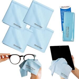 Premium 4-Pack Oversized Microfiber Cloths for All Surfaces