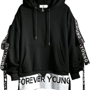 Trendy Men's Hoodie: Stylish Pullover with Kangaroo Pocket