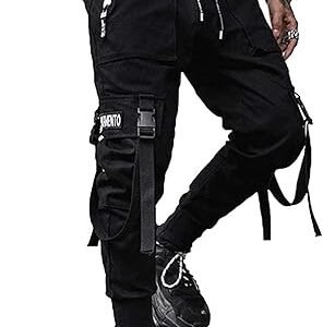 XYXIONGMAO Men's Tactical Techwear Harem Jogger Pants
